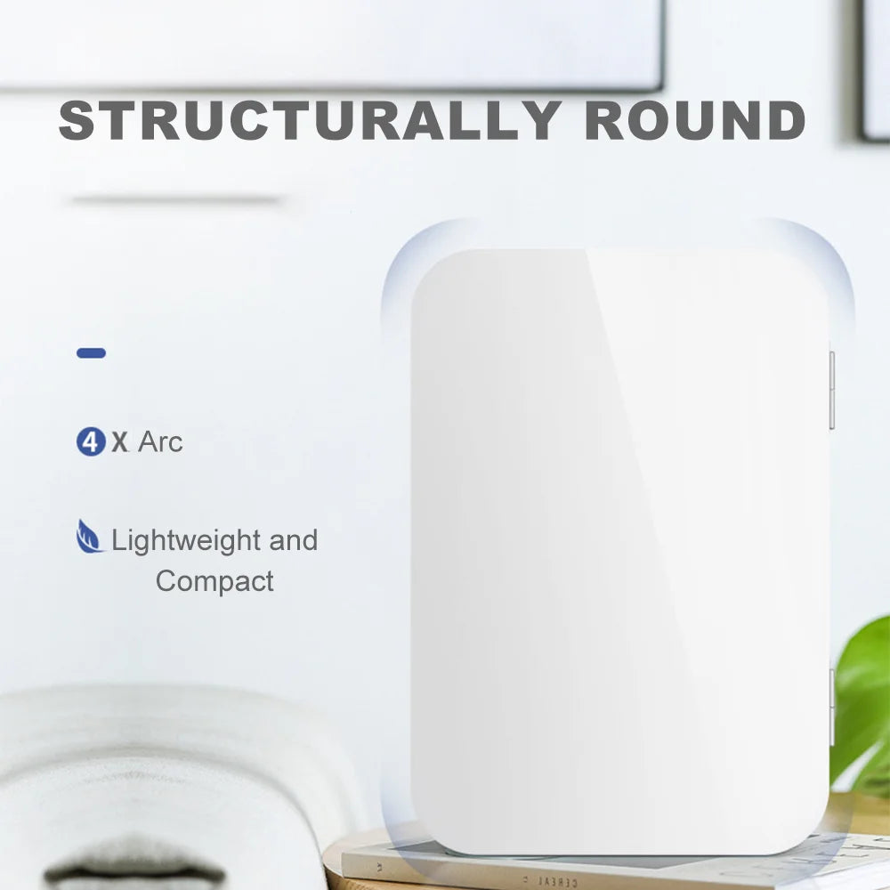 Mini Portable Cooler & Warmer — 8L Silent Skincare & Food Fridge, Home & Car