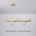 Modern Glass Ball Chandelier – Multi-Head Ceiling Light for Dining & Living Rooms