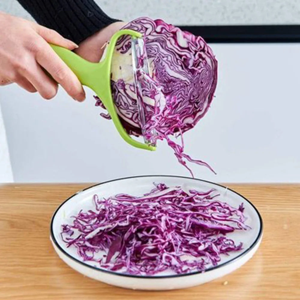 Stainless Steel Vegetable Grater & Slicer – Multi-Use Kitchen Shredder