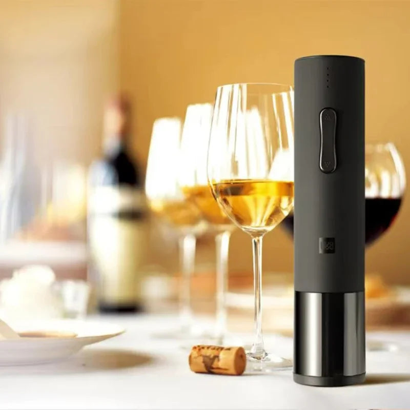 Electric Wine Bottle Opener with Foil Cutter
