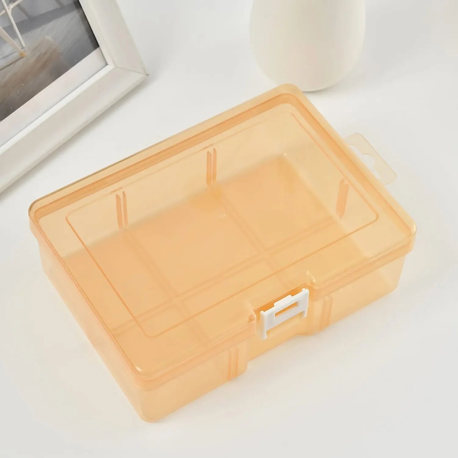 Clear Plastic Storage Box — Jewelry, Crafts & Accessories Organizer
