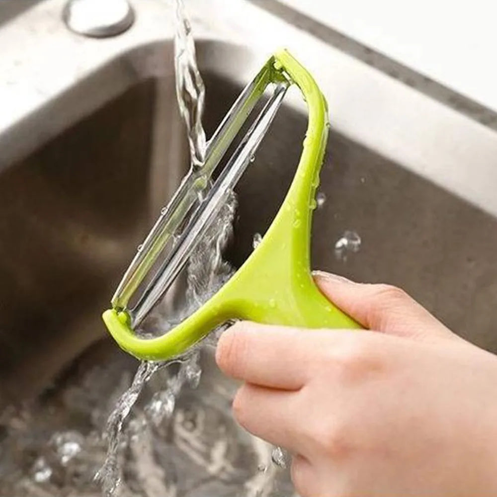 Stainless Steel Vegetable Grater & Slicer – Multi-Use Kitchen Shredder