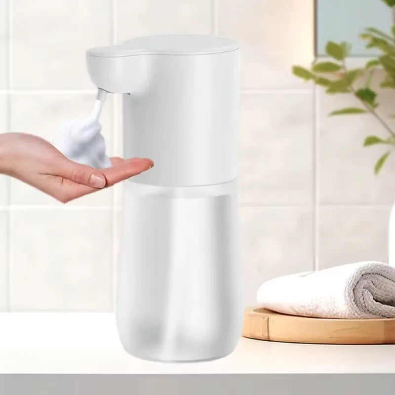 Touchless Foam Soap Dispenser — 350ml, USB Rechargeable, Infrared Sensor