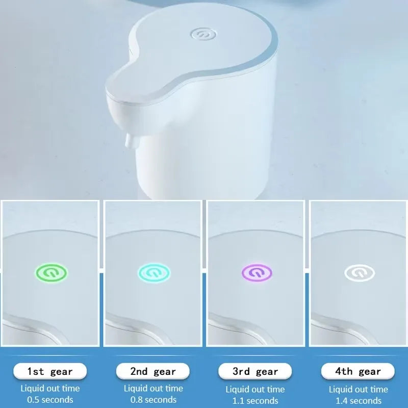 Touchless Foam Soap Dispenser — 350ml, USB Rechargeable, Infrared Sensor