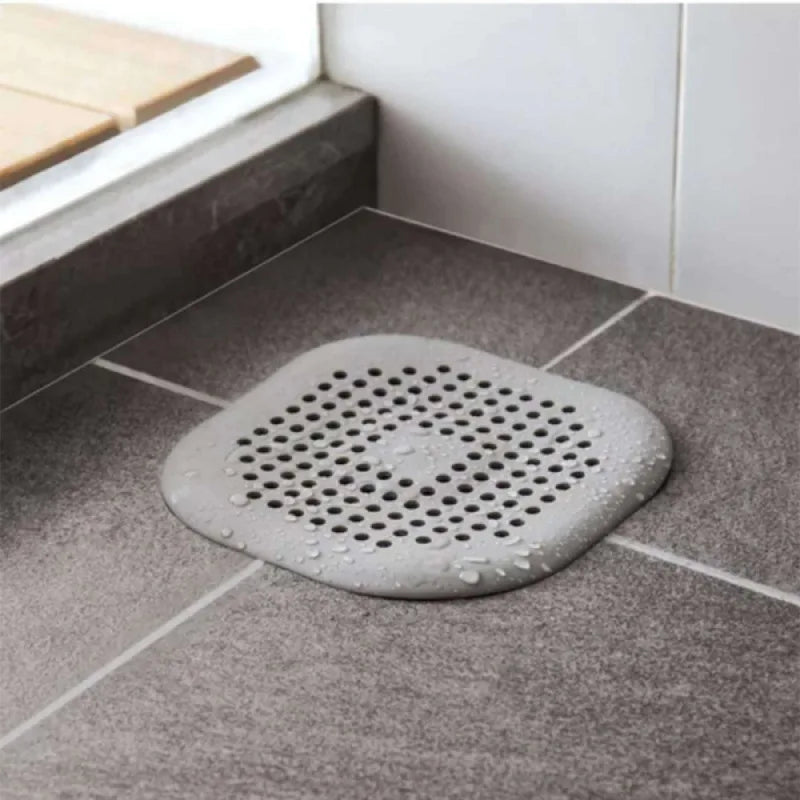 Silicone Shower Drain Hair Catcher — Sink & Bathtub Strainer Plug