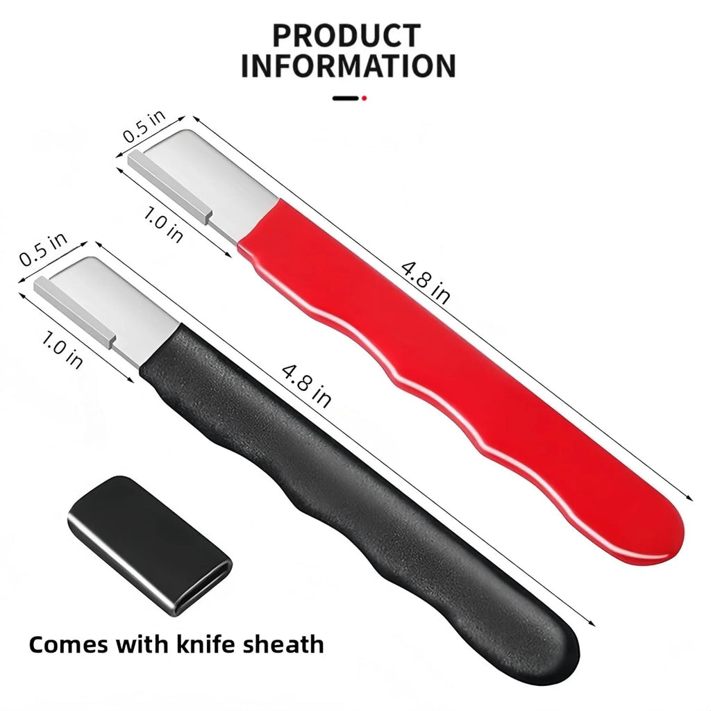 Manual Knife & Scissors Sharpener – Portable Dual-Use Blade Sharpener