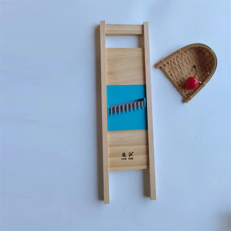 Stainless Steel Vegetable & Potato Slicer | Wavy Grater & French Fry Cutter