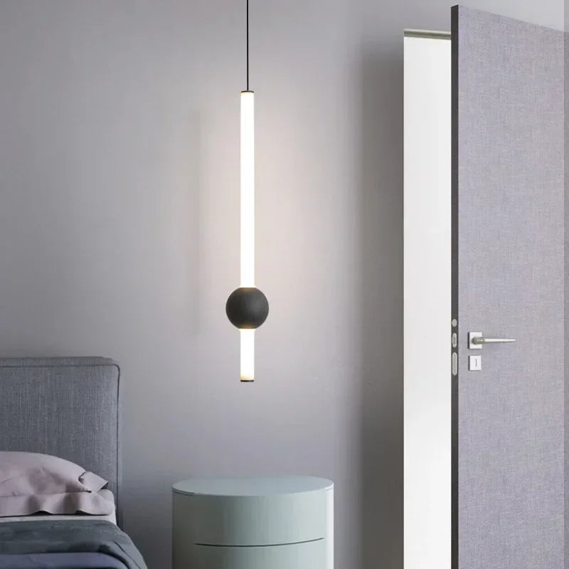 Modern Geometric LED Pendant Light – Luxury Hanging Lamp for Living Room & Dining