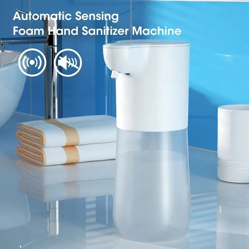 Touchless Foam Soap Dispenser — 350ml, USB Rechargeable, Infrared Sensor