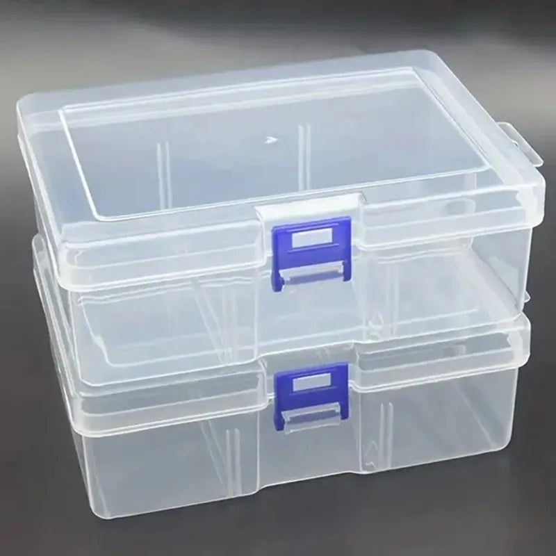 Clear Plastic Storage Box — Jewelry, Crafts & Accessories Organizer