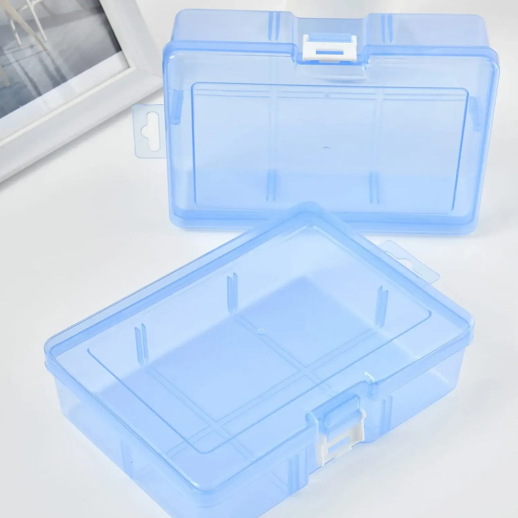 Clear Plastic Storage Box — Jewelry, Crafts & Accessories Organizer