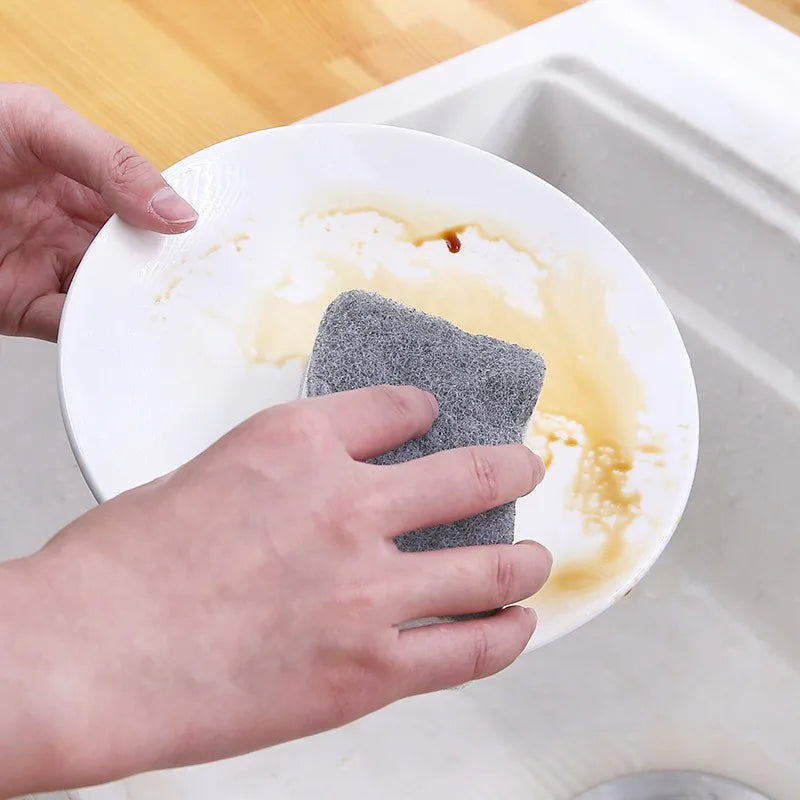 Double-Sided Sponge Scouring Pads (Set of 5, 10, 20, or 30)