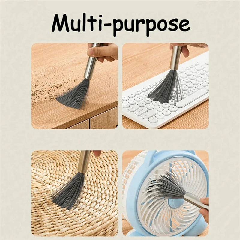 Multi-Functional Cleaning Brush with Steel Handle – Set of 1 or 2