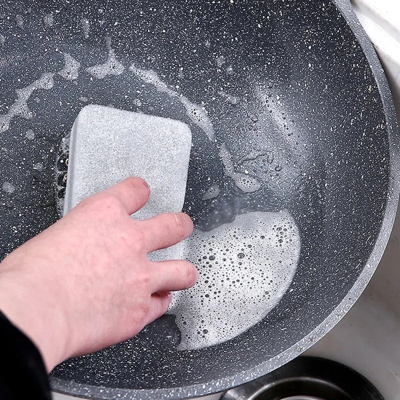 Double-Sided Sponge Scouring Pads (Set of 5, 10, 20, or 30)